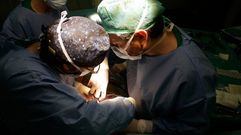 Una operaci�n de cirug�a card�aca en el Chuac 