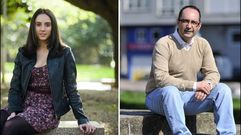 Sa�nza Ruiz (FeC) y Germ�n Costoya (PSOE)