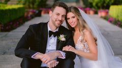 Pau Gasol y Cat McDonnell se casaron en el 2019