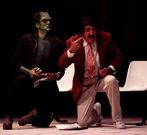 Ruibal e Vidal Bola�o nunha funci�n de �Criaturas� no 2000.