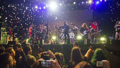 Mgo de Oz, en una imagen de archivo de un concierto ofrecido en Vimianzo hace aos