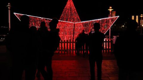 Encendido de las luces de Navidad en Gij�n, noviembre de 2025