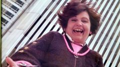 Mercedes Pariente, en una imagen tomada en Nueva York en a finales de los ochenta