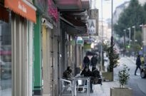 En la r�a D, una de las m�s comerciales de Lal�n, estos �ltimos a�os fueron cambiando los locales. 