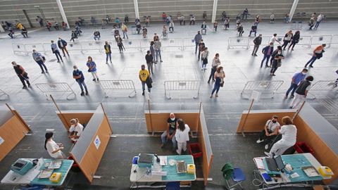 Vacunacin masiva en Pontevedra