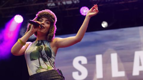 La cantante Sila Lua.
