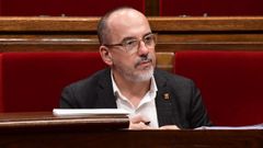 El consejero de Derechos Sociales de la Generalitat de Catalua, Carles Campuzano