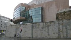Una imagen del lateral del Auditorio de Ourense