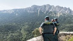 Dos agentes del Seprona, en un momento del programa