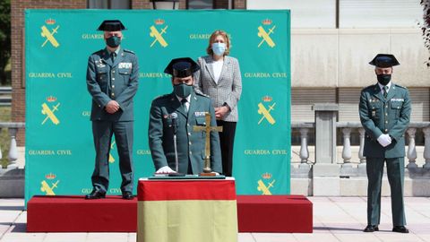El coronel Francisco Javier Puerta toma posesión como jefe de la XIV Zona de la Guardia Civil de Asturias