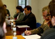 El alcalde, Francisco Javier Lema, durante el �ltimo pleno.