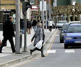 La nueva ordenanza de circulaci�n deja libertad para elegir acera.