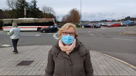 Pilar, usuaria del Hospital Universitario de Cabue�es