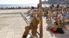 A Vela Circo, na actuaci�n deste s�bado. As actividades para vivir en familia te�en peso no programa desta Festa da Praia