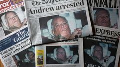 Las portadas del viernes en Reino Unido con la noticia de la detenci�n de Andr�s