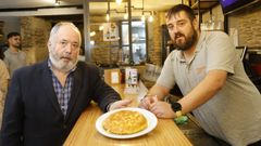 La tortilla es una especialidad en Taberna Daniel, que abri Daniel Romay y que contina Pablo Romay.