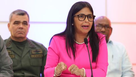 Delcy Rodrguez, vicepresidenta del Ejecutivo de Maduro