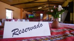 Mesa reservada restaurante reservado reserva