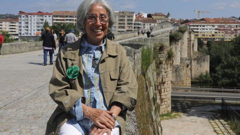 Sinda Aguiar, coordinadora de Educación Vial en la jefatura de la DGT en Ourense.