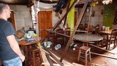 El di� despu�s a la explosi�n mortal en Tui