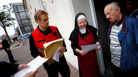 Evacuaci�n masiva en Fr�ncfort