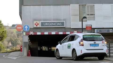 Zona de urgencias del Hospital de Cabuees