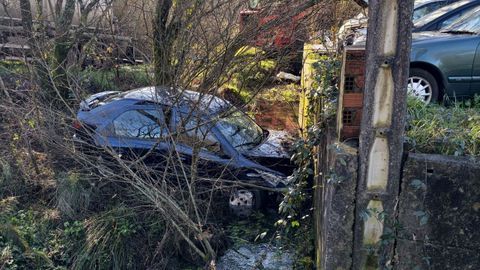 Accidente de tr�fico en Mazaricos