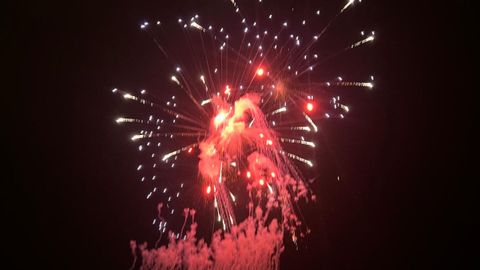 Noche de los Fuegos en Oviedo