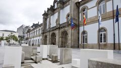 Exterior de la sede de la Diputaci�n Provincial de Lugo