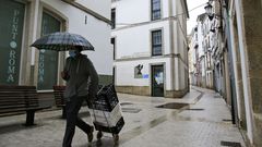 El albergue de peregrinos de Lugo est� en la r�a das N�reas