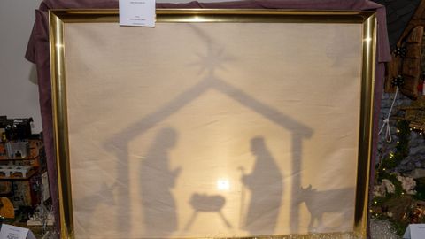 Original ejemplo de uno de los belenes presentado al concurso