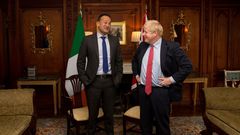 Los primeros ministros de Irlanda y el Reino Unido se reunieron este jueves en Cheshire