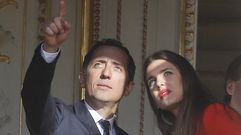 Carlota y Gad, el pasado mes de enero