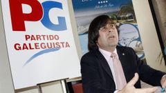 Francisco L�pez, Chesqui, secretario xeral do Partido Galeguista