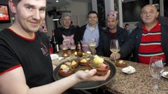 Ruta de tapas de carnaval de Ribeira, en una imagen de archivo.