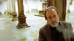 Eduardo Chamorro, retratado en Santiago en el a�o 2000