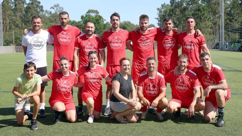 Torneo Solidario Interparroquial en beneficio de ASANOG en el campo de futbol de Vista Alegre