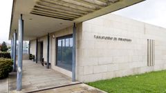 El tanatorio de Ribadumia.