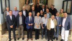 El acto de homenaje a los trabajadores jubilados tuvo lugar en el Colexio Ferroviario
