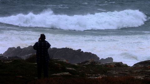 Oleaje en Corrubedo