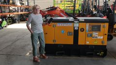 En Alquileres Reneymar liquidaron todo su stock de equipos electr�genos a la media hora de producirse el apag�n