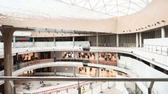 La nueva plaza central del centro comercial Marineda City.