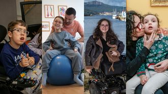 Andreas y Tiago sufren atrofia muscular espinal (AME), Caye lucha contra la heteroplasia �sea progresiva y la enfermedad de Daniela no tiene nombre ni cura