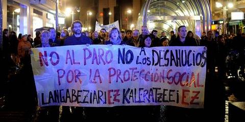 Protestas en Baracaldo