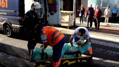 Atropello en la avenida del Ej�rcito