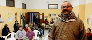 Ramesh Chandra Sharma explic� el movimiento Janadesh en la r�a do Home Santo.