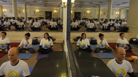 D�a Internacional del Yoya en Johannesburgo.