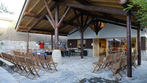 Las termas de A Chavasqueira, en Ourense, reabren tras su reconstrucción.