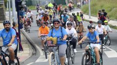 Imagen de archivo del Día de la Bicicleta en Narón
