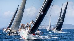 Cruceros de la clase ORC compitiendo en la edici�n del a�o pasado en Sanxenxo